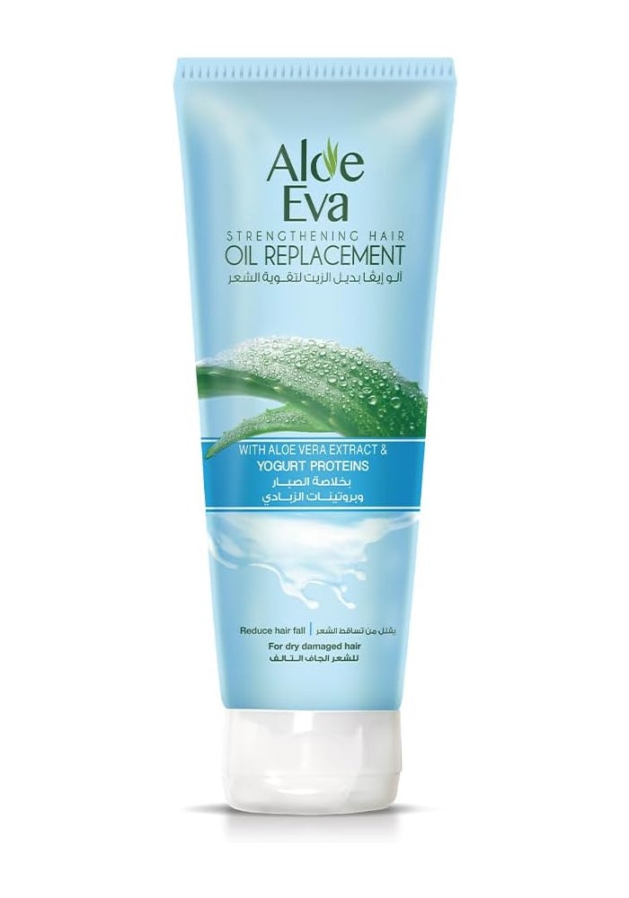 Aloe Eva Strengthening Hair Oil Replacement with Aloe Vera and Yogurt Proteins, 250ml - Image 1